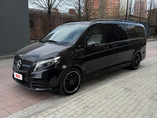 2020 Mercedes-Benz V-Класс Long 220 d длинный III (W447) Рестайлинг, чёрный, 7800000 рублей, вид 1