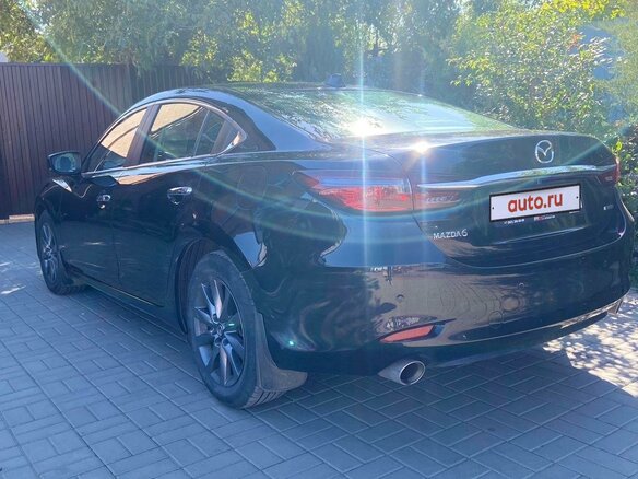 2019 Mazda 6 III (GJ) Рестайлинг 2, чёрный, 2700000 рублей - вид 4
