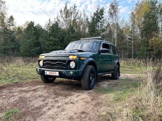 1999 Lada (ВАЗ) 2121 (4x4) Фора I Рестайлинг, зелёный, 500000 рублей, вид 3