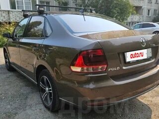2018 Volkswagen Polo V Рестайлинг, коричневый, 1100000 рублей, вид 5