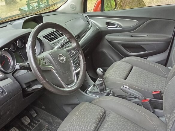 2014 Opel Mokka I, оранжевый, 1100000 рублей - вид 8