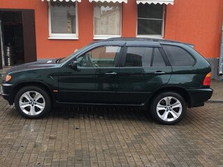 2001 BMW X5 3.0i I (E53), зелёный, 555000 рублей, вид 5