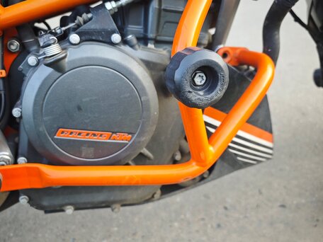 2014 KTM 390 Duke, оранжевый, 380000 рублей, вид 5