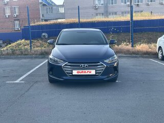 2017 Hyundai Elantra VI (AD), синий, 2100000 рублей, вид 1