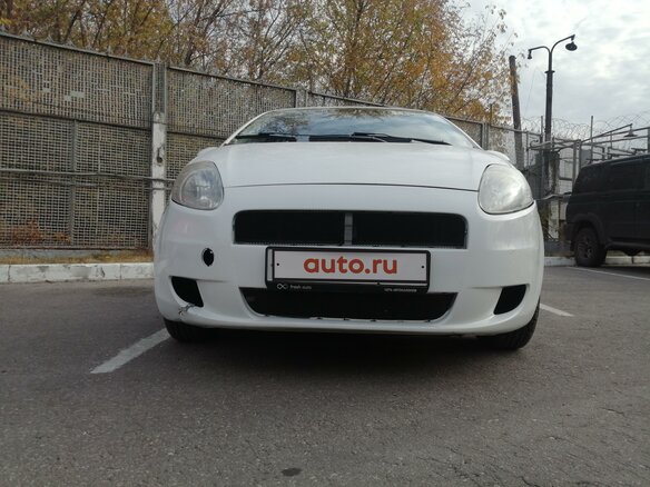 2008 Fiat Punto III Grande Punto, серый