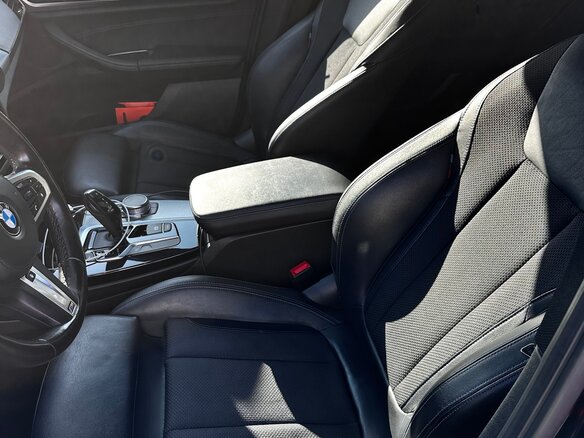 2019 BMW X3 30i xDrive III (G01), синий, 5200000 рублей - вид 4
