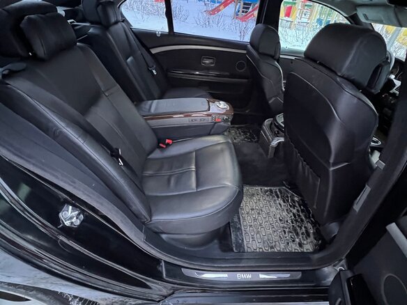2002 BMW 7 серии Long 745Li IV (E65/E66), чёрный, 720000 рублей - вид 12