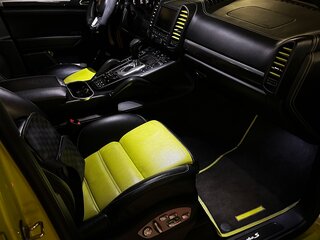 2015 Porsche Cayenne Turbo S II Рестайлинг (958), зелёный, 5700000 рублей, вид 5