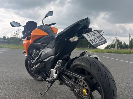 2013 Kawasaki Z 800, оранжевый, 600000 рублей, вид 5