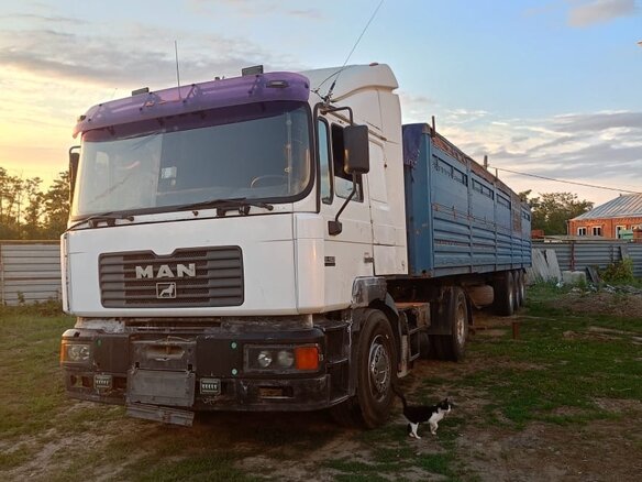 1996 MAN 19, белый, 1650000 рублей