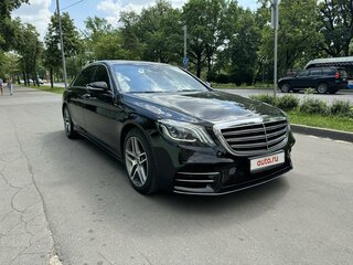 2019 Mercedes-Benz S-Класс 350 d Long VI (W222, C217) Рестайлинг, чёрный, 3990000 рублей, вид 3