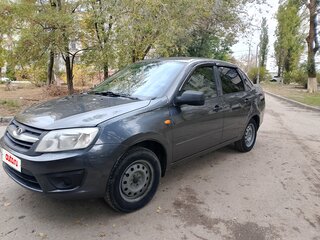 2015 Lada (ВАЗ) Granta I, серебристый, 350000 рублей, вид 2