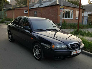 2008 Hyundai Elantra ТагАЗ III (XD2) Рестайлинг, чёрный, 700000 рублей, вид 2