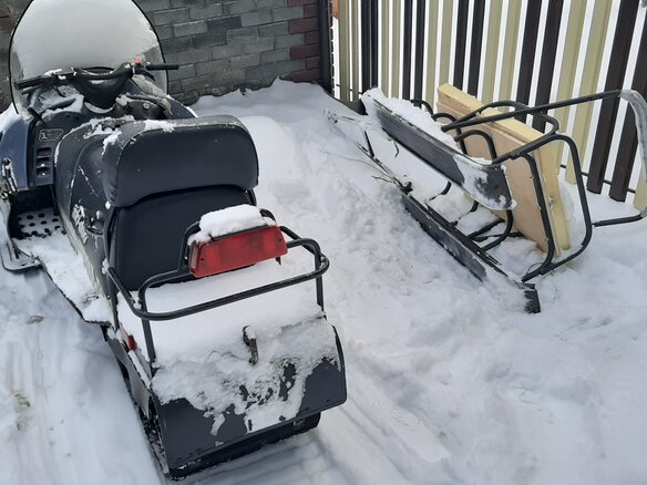 1998 BRP Ski-Doo Skandic 500, синий - вид 2