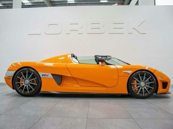 2008 Koenigsegg CCX, оранжевый - вид 1