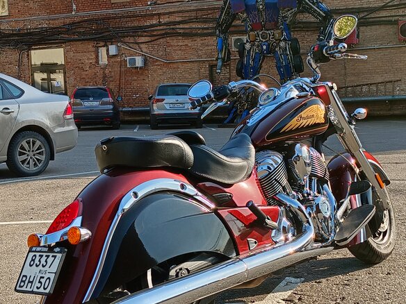 2017 Indian Chief, красный, 1100000 рублей - вид 2