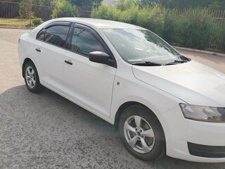 2017 Skoda Rapid I Рестайлинг, белый, 1230000 рублей, вид 4