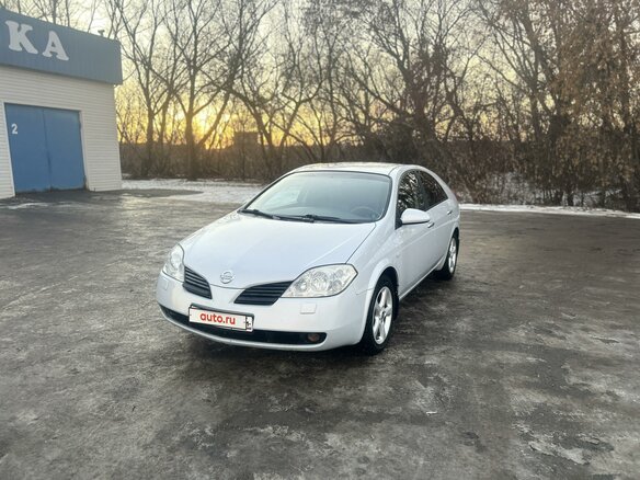 2007 Nissan Primera III (P12), серебристый - вид 1