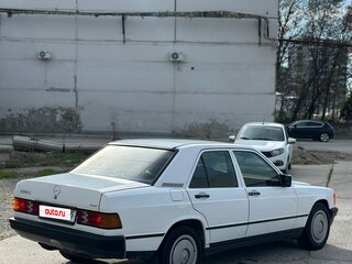 1985 Mercedes-Benz 190 (W201), белый, 550000 рублей, вид 4