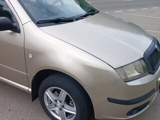 2005 Skoda Fabia I Рестайлинг, бежевый, 450000 рублей, вид 3