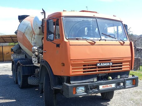 2005 КамАЗ Автобетоносмеситель, оранжевый, 1400000 рублей, вид 1