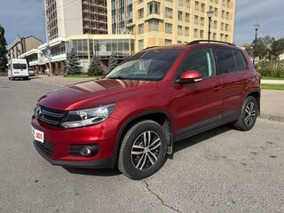 2014 Volkswagen Tiguan I Рестайлинг, красный, 1490000 рублей, вид 2
