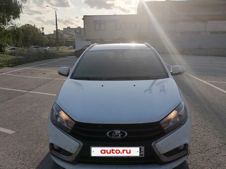 2020 Lada (ВАЗ) Vesta SW I, белый, 880000 рублей, вид 2