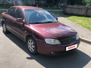 2008 Kia Spectra I Рестайлинг 2, красный, 290000 рублей, вид 5