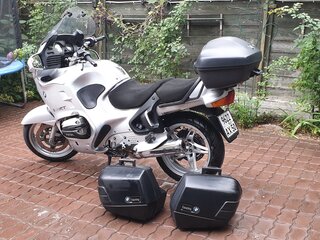 2002 BMW R 1150 RT, серебристый, 455000 рублей, вид 2