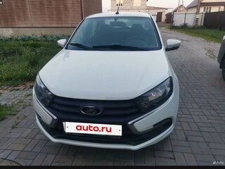 2019 Lada (ВАЗ) Granta I Рестайлинг, белый, 800000 рублей, вид 1
