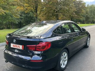 2018 BMW 3 серии Gran Turismo 318d VI (F3x) Рестайлинг, синий, 2600000 рублей, вид 3