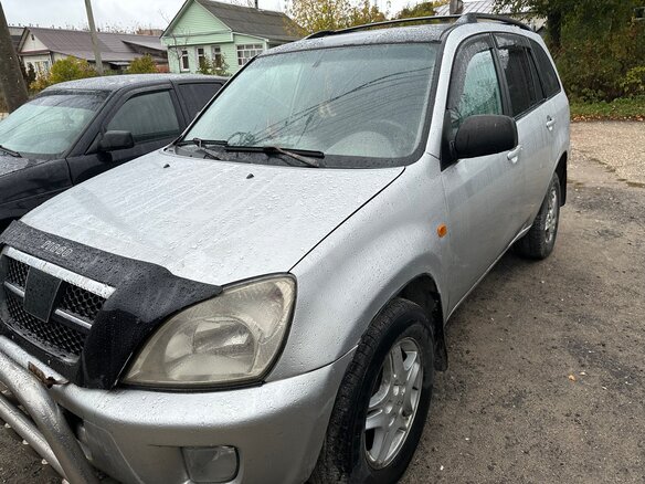 2007 Chery Tiggo (T11) I, серебристый, 360000 рублей - вид 7