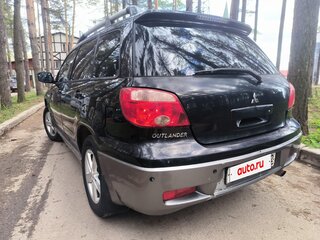 2008 Mitsubishi Outlander I, чёрный, 490000 рублей, вид 5