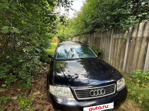 1998 Audi A6 II (C5), синий - вид 1
