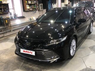 2018 Toyota Camry VIII (XV70), чёрный, 2975000 рублей, вид 2