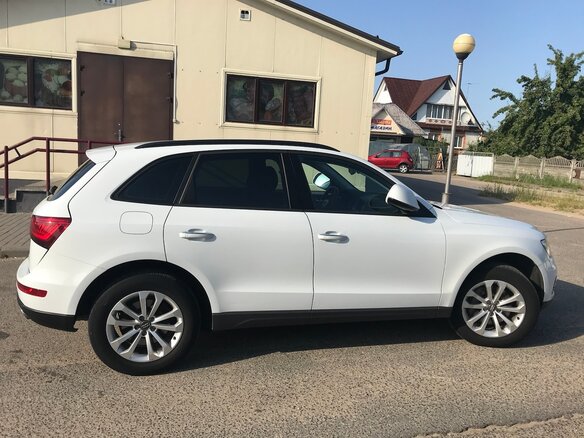 2015 Audi Q5 I (8R) Рестайлинг, белый, 2100000 рублей - вид 2