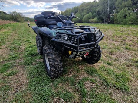 2014 Yamaha Grizzly 700, зелёный, 650000 рублей, вид 2