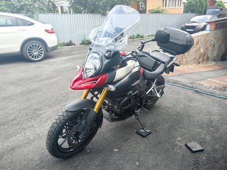 2015 Suzuki V-Strom 1000, пурпурный, 690000 рублей, вид 1