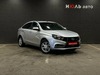 2017 Lada (ВАЗ) Vesta I, белый, 890000 рублей, вид 3
