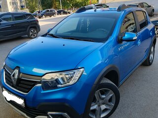 2018 Renault Sandero Stepway II Рестайлинг, синий, 1350000 рублей, вид 1