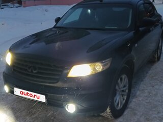 2007 Infiniti FX35 I (S50) Рестайлинг, чёрный, 1400000 рублей, вид 4