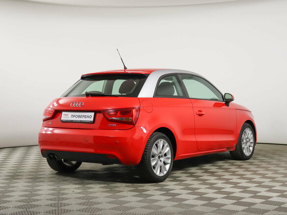 2011 Audi A1 I (8X), красный - вид 4
