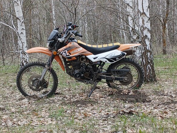 2014 Racer Enduro, оранжевый, 80000 рублей - вид 2