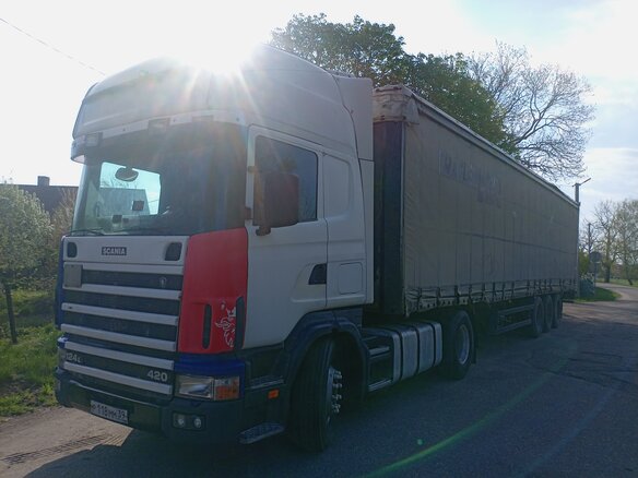 2000 Scania 4-Series, белый, 1550000 рублей - вид 7