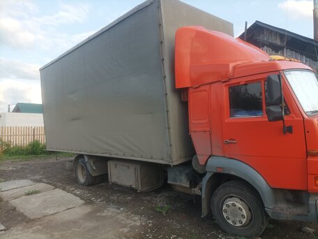 2007 КамАЗ 45144, оранжевый, 1500000 рублей, вид 1
