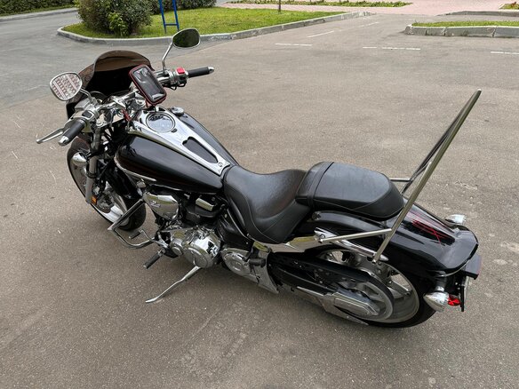 2009 Yamaha XV 1900, чёрный, 759000 рублей - вид 11