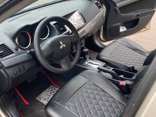 2008 Mitsubishi Lancer X, бежевый, 600000 рублей, вид 4