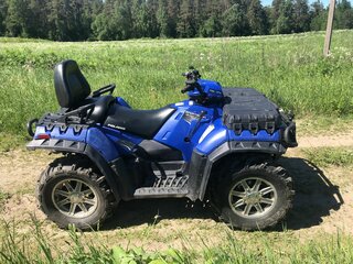 2012 Polaris Sportsman 850, синий, 800000 рублей, вид 1