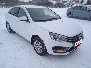 2024 Lada (ВАЗ) Vesta I Рестайлинг (NG), белый, 1400000 рублей, вид 4