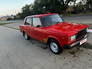 1991 Lada (ВАЗ) 2107, красный, 270000 рублей, вид 4